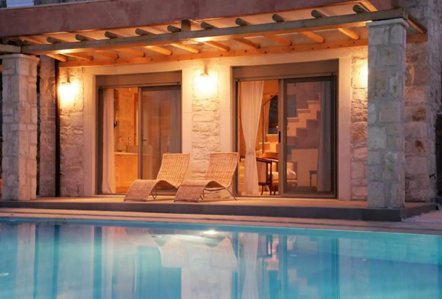 Thomais Resort: 2 Stone Villas With A Private Swimming Pool Агия-Пелагия  Экстерьер фото